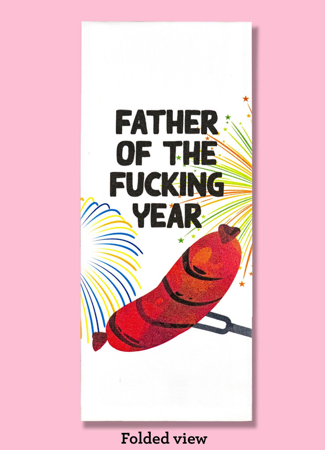 Father of the F****** Year Dishtowel