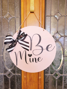 Be Mine Door Hanger