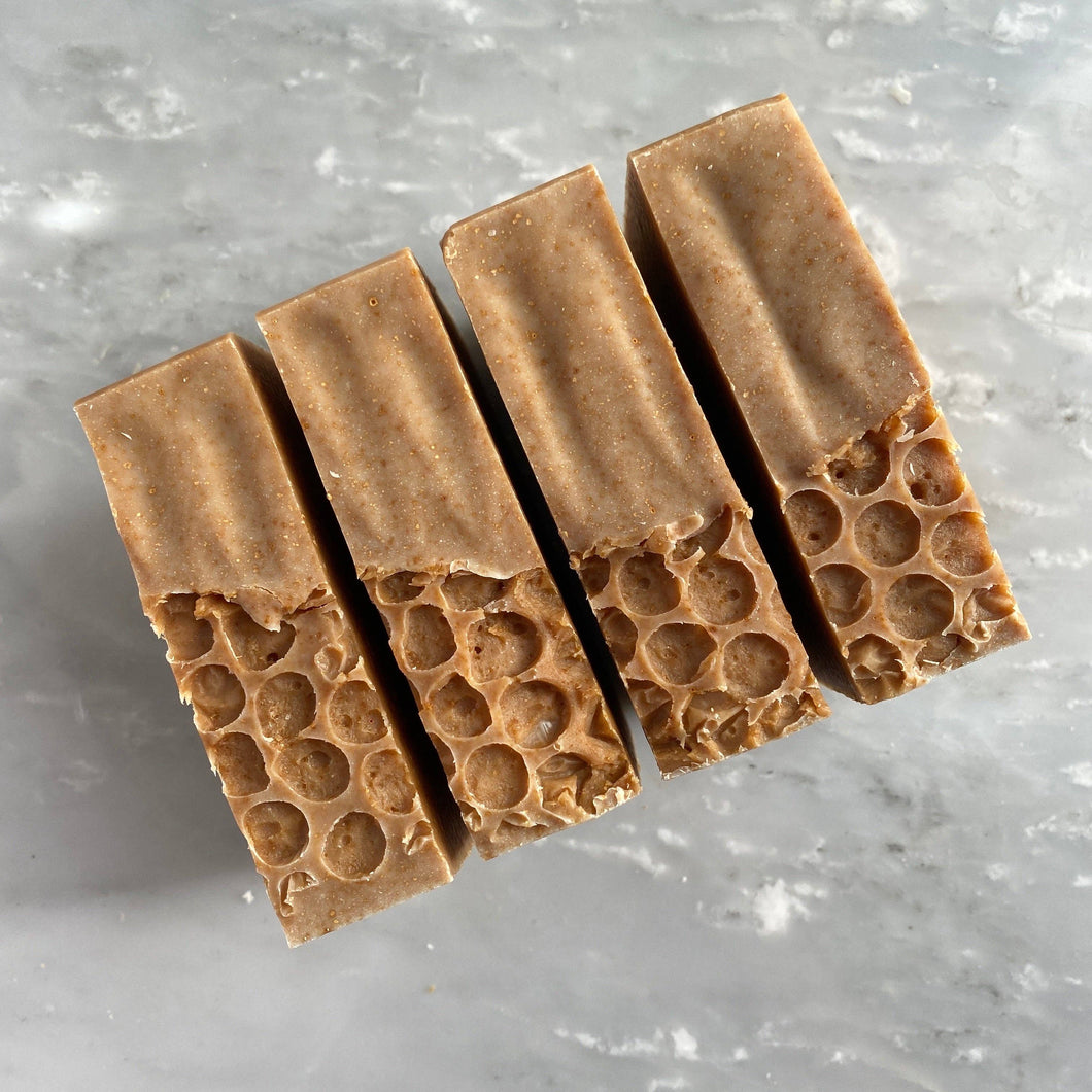 Honey Oat Soap Bar - Unscented with Local Honey